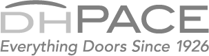 dh pace logo grayscale